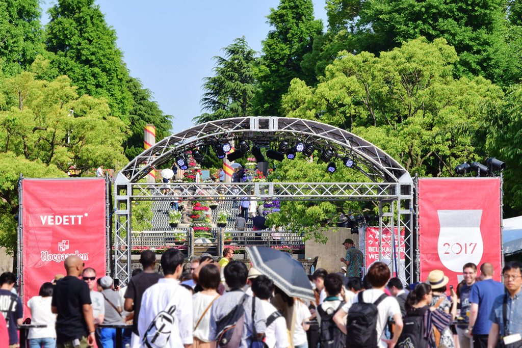 ベルギービールウィークエンド横浜17 山下公園 Vol 1 会場編 アップシェアブログ